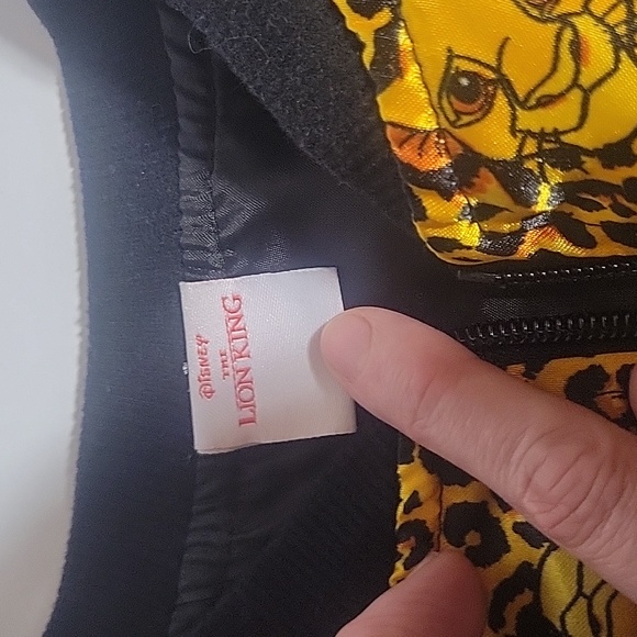 Girls Lion King silk jacket - Picture 3 of 4
